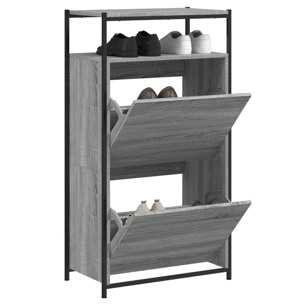 Mobile per scarpe Sonoma grigio