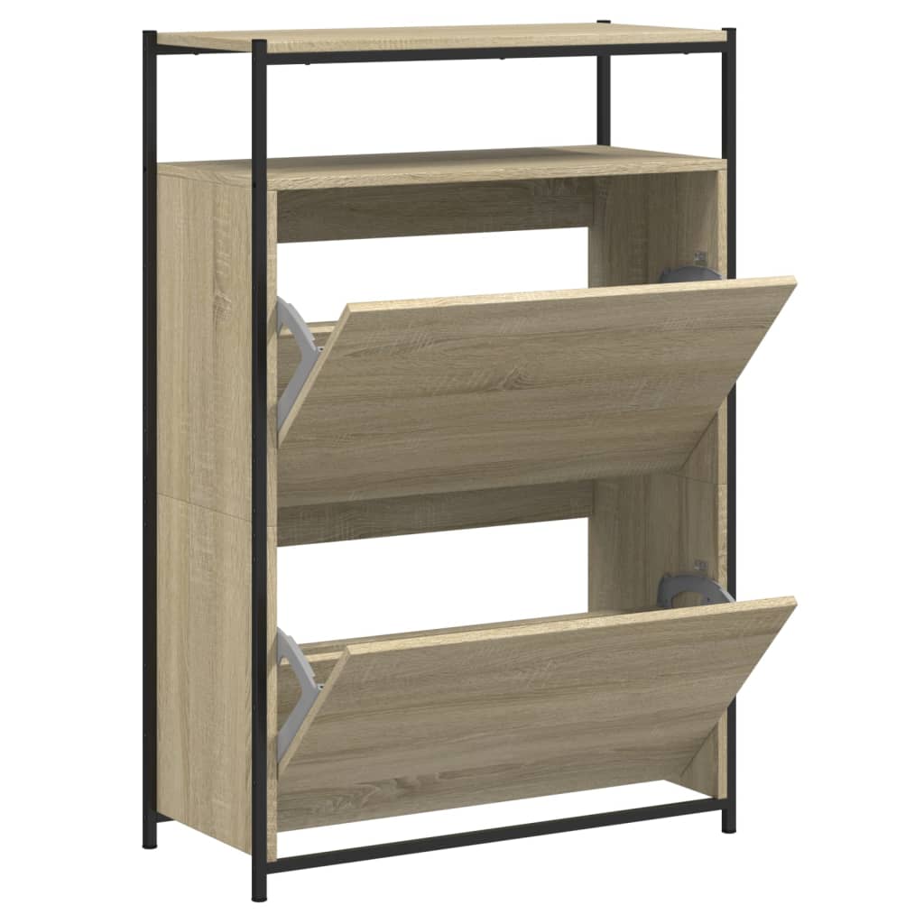 Mobile per scarpe Rovere Sonoma 0