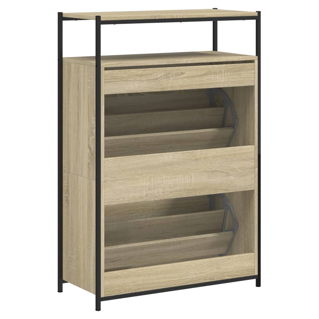 Mobile per scarpe Rovere Sonoma 0