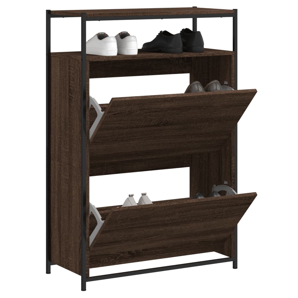 Mobile per scarpe Rovere Marrone 50