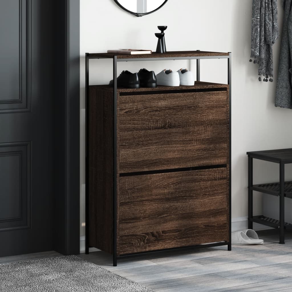 Mobile per scarpe Rovere Marrone 50