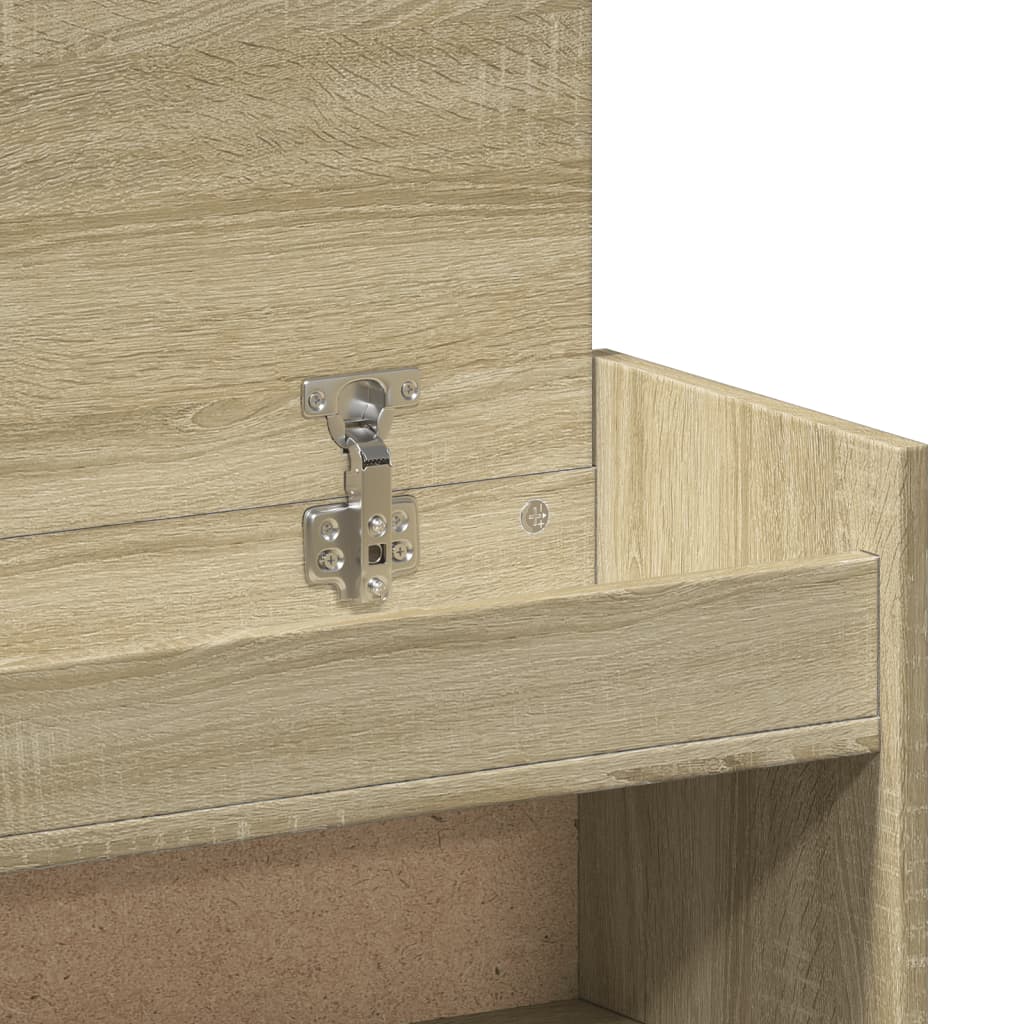 Scarpiera Rovere Sonoma 100,5x28x100 cm in Legno Multistrato