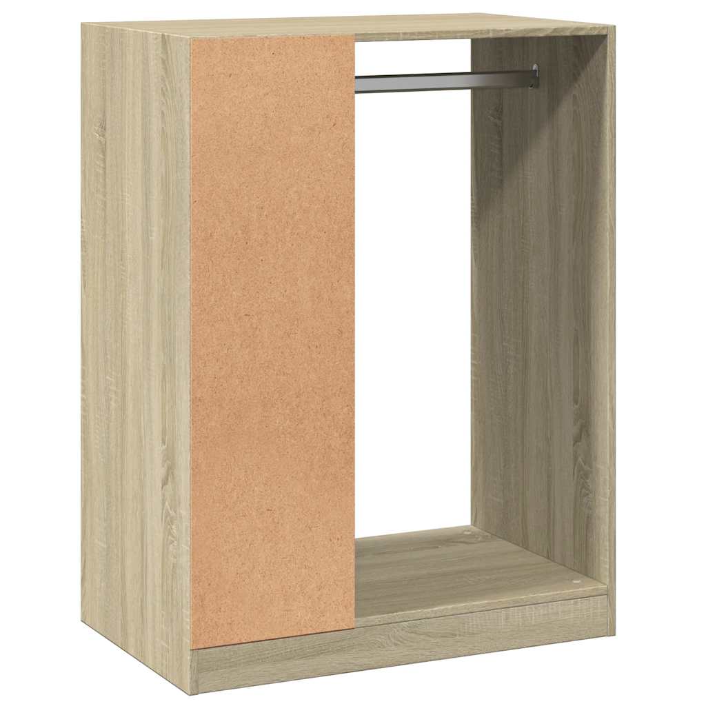 Armadio Rovere Sonoma 77x48x102 cm in Legno Multistrato