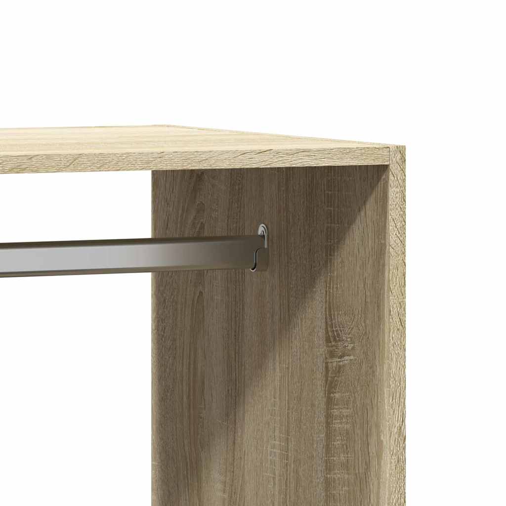 Armadio Rovere Sonoma 77x48x102 cm in Legno Multistrato