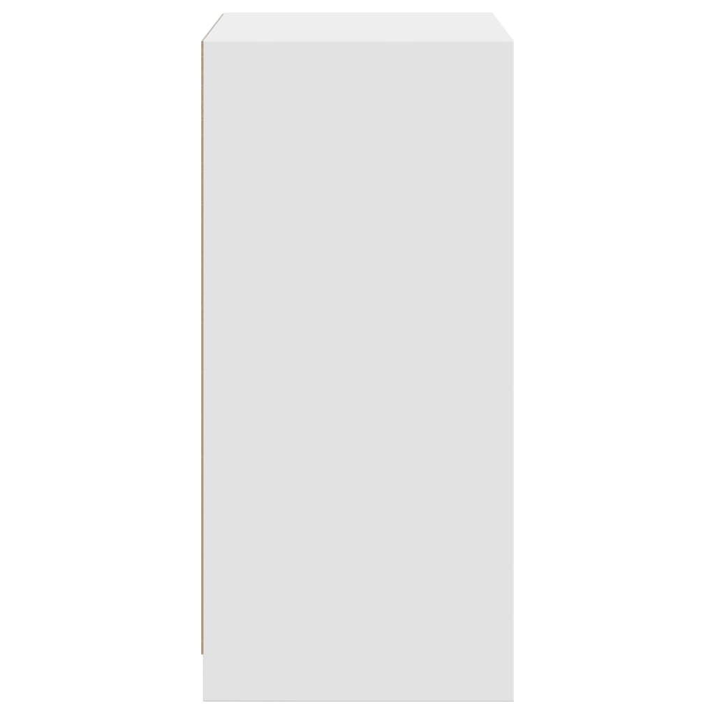 Armadio Bianco 48x41x102 cm in Legno Multistrato