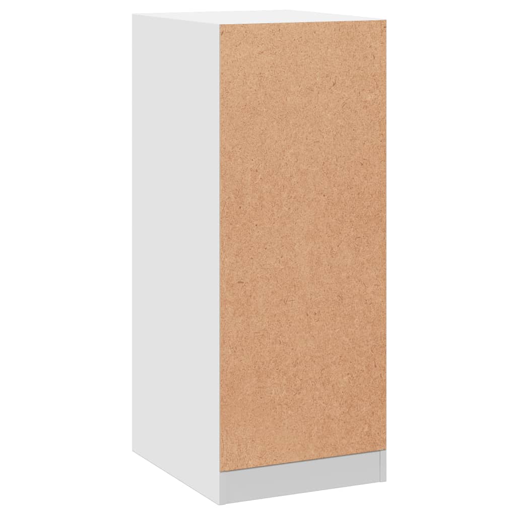 Armadio Bianco 48x41x102 cm in Legno Multistrato