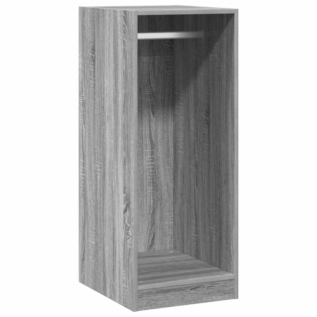 Armadio Grigio Sonoma 48x41x102 cm in Legno Multistrato