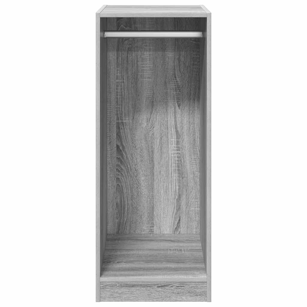 Armadio Grigio Sonoma 48x41x102 cm in Legno Multistrato