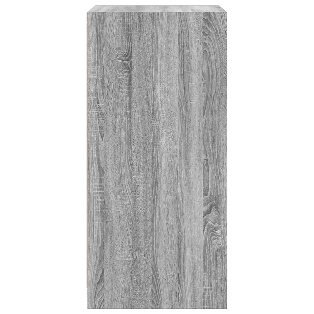 Armadio Grigio Sonoma 48x41x102 cm in Legno Multistrato
