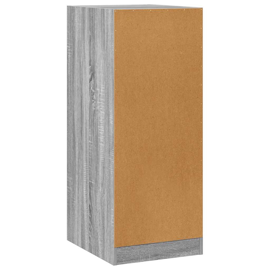 Armadio Grigio Sonoma 48x41x102 cm in Legno Multistrato