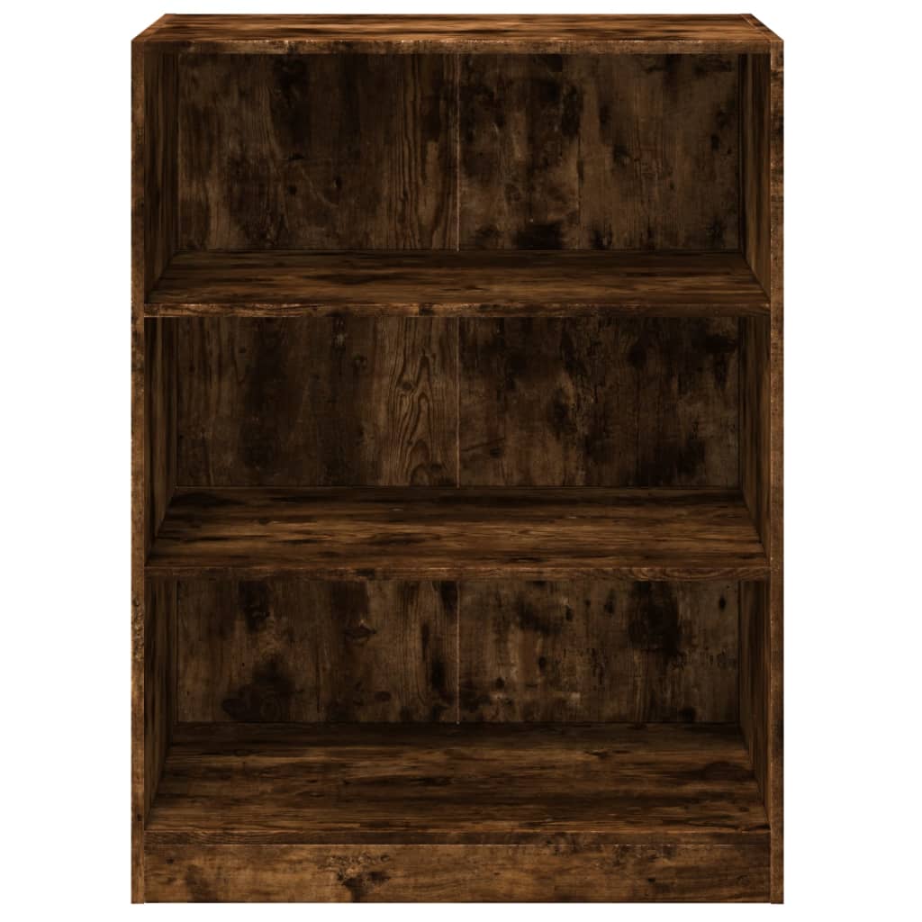 Armadio Rovere Fumo 77x48x102 cm in Legno Multistrato