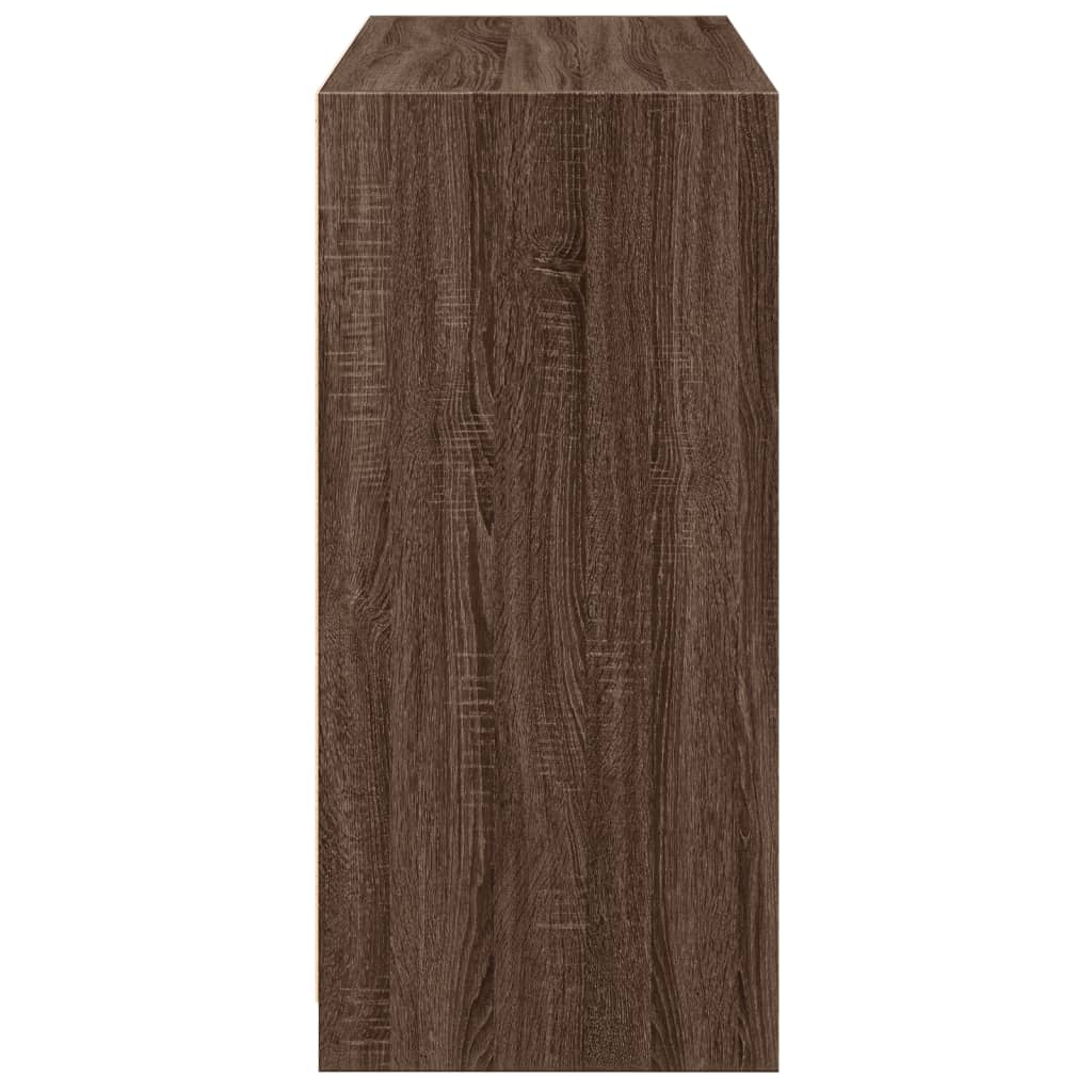 Armadio Marrone Sonoma 77x48x102 cm in Legno Multistrato