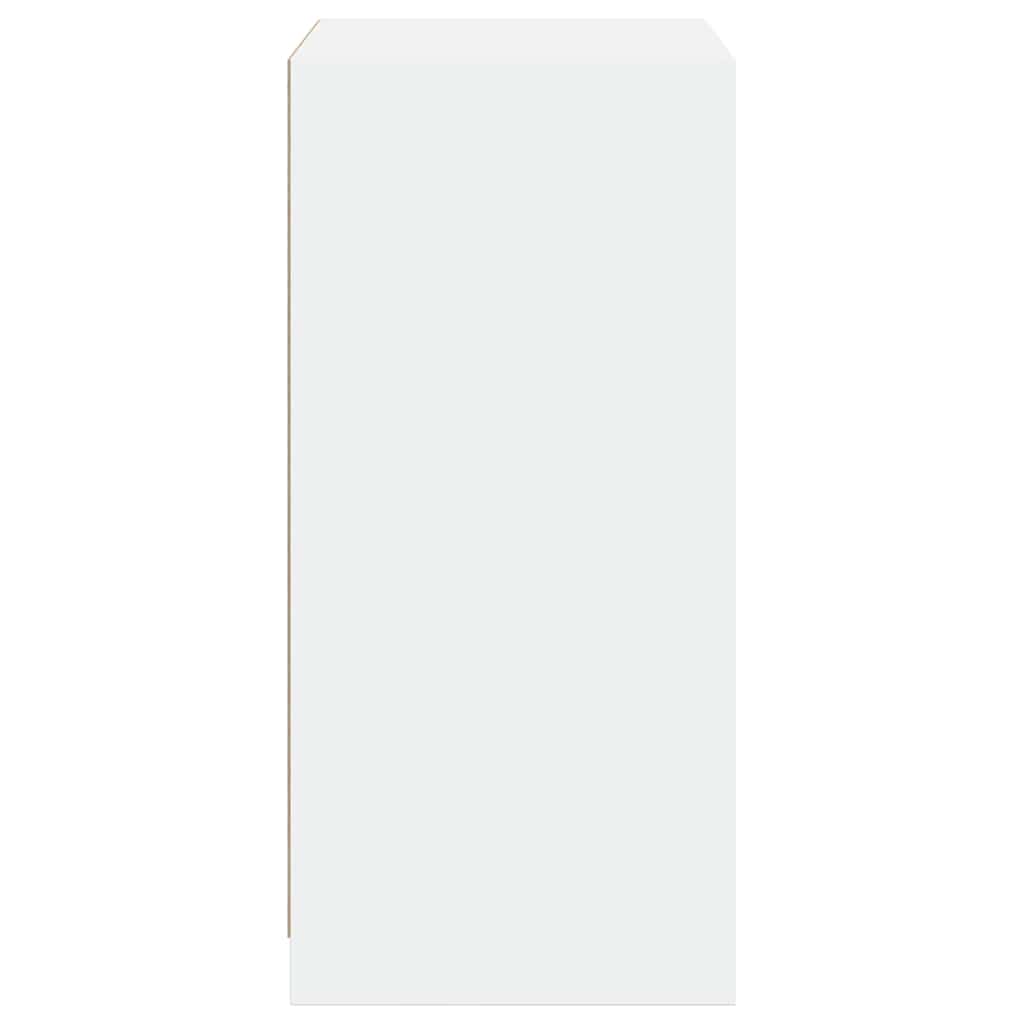 Armadio Bianco 48x41x102 cm in Legno Multistrato