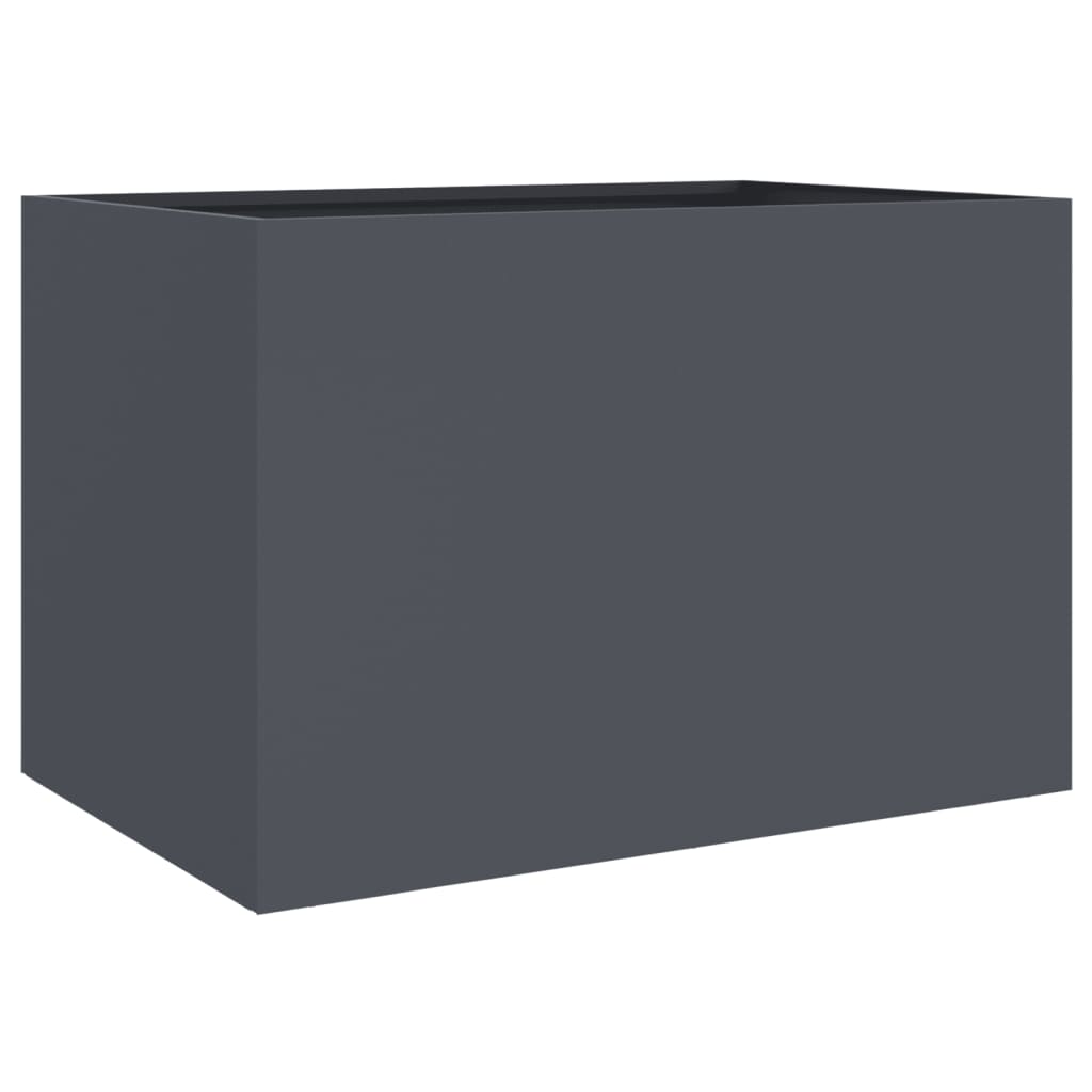 Fioriera Antracite 62x47x46 cm in Acciaio