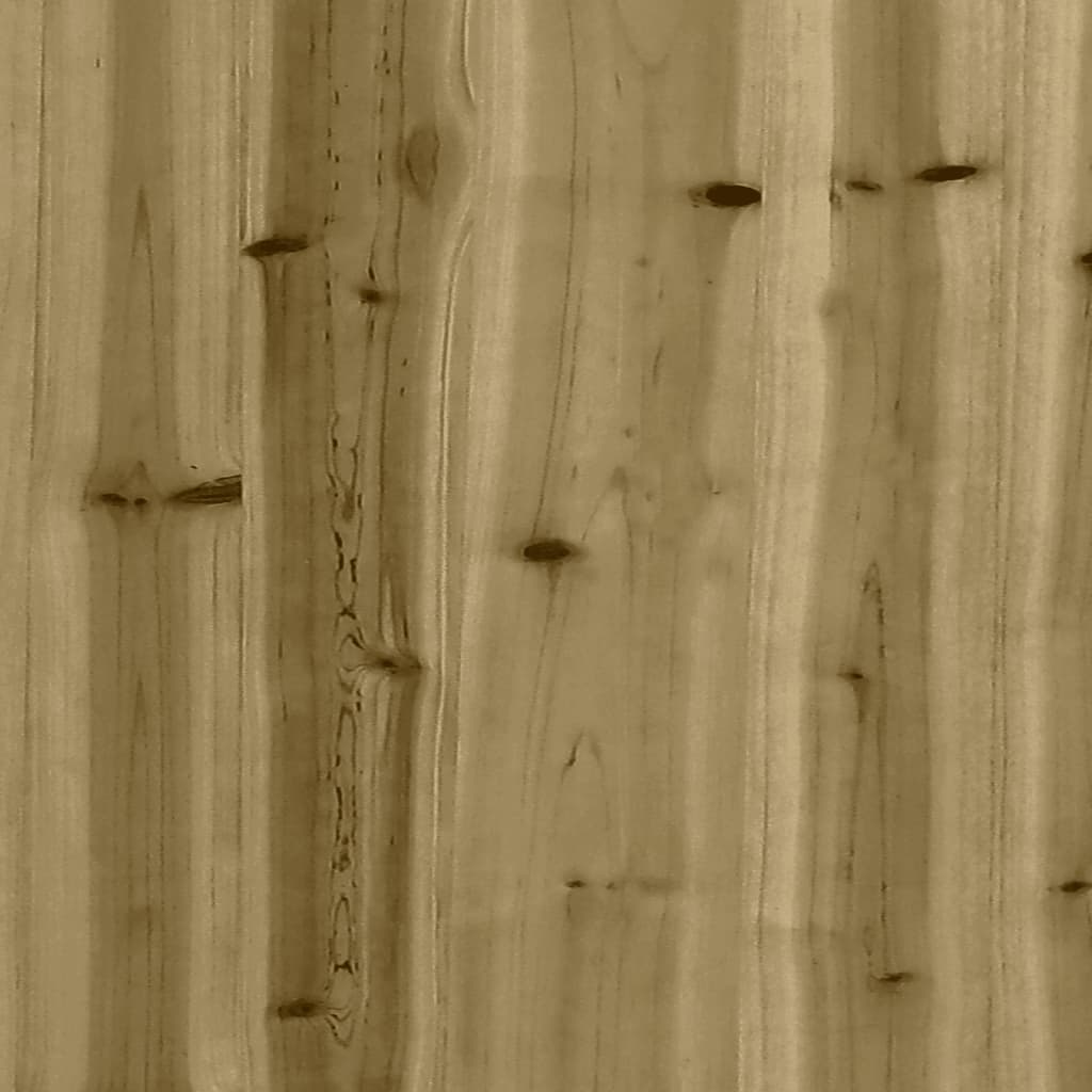 Fioriera da Giardino 60x40x50 cm in Legno di Pino Impregnato