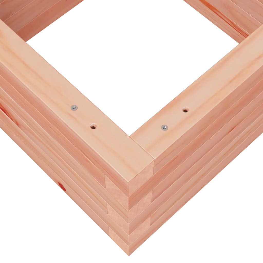 Fioriera da Giardino 40x40x23 cm in Legno Massello di Douglas