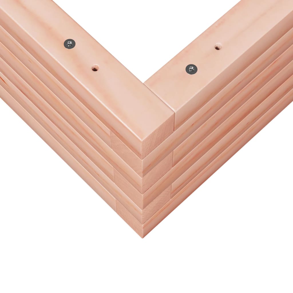 Fioriera da Giardino 60x60x23 cm in Legno Massello di Douglas