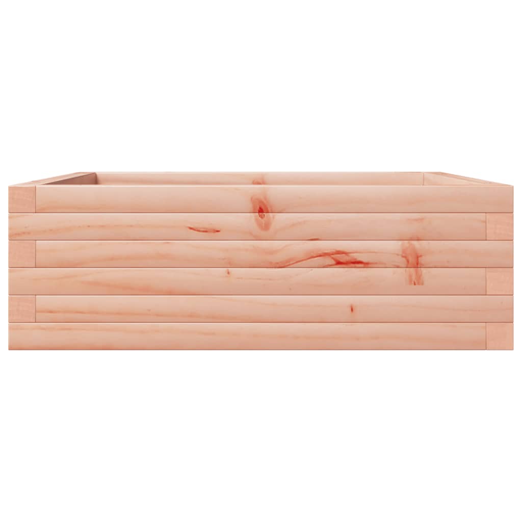 Fioriera da Giardino 70x70x23 cm in Legno Massello di Douglas