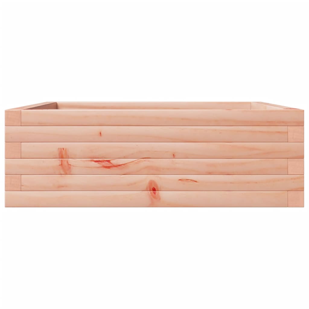 Fioriera da Giardino 70x70x23 cm in Legno Massello di Douglas