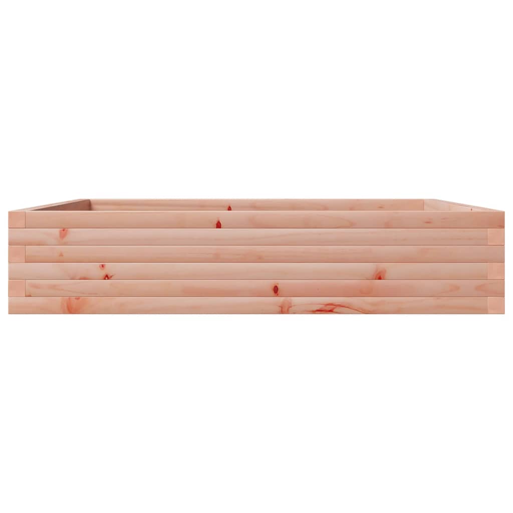 Fioriera da Giardino 110x110x23 cm Legno Massello di Douglas