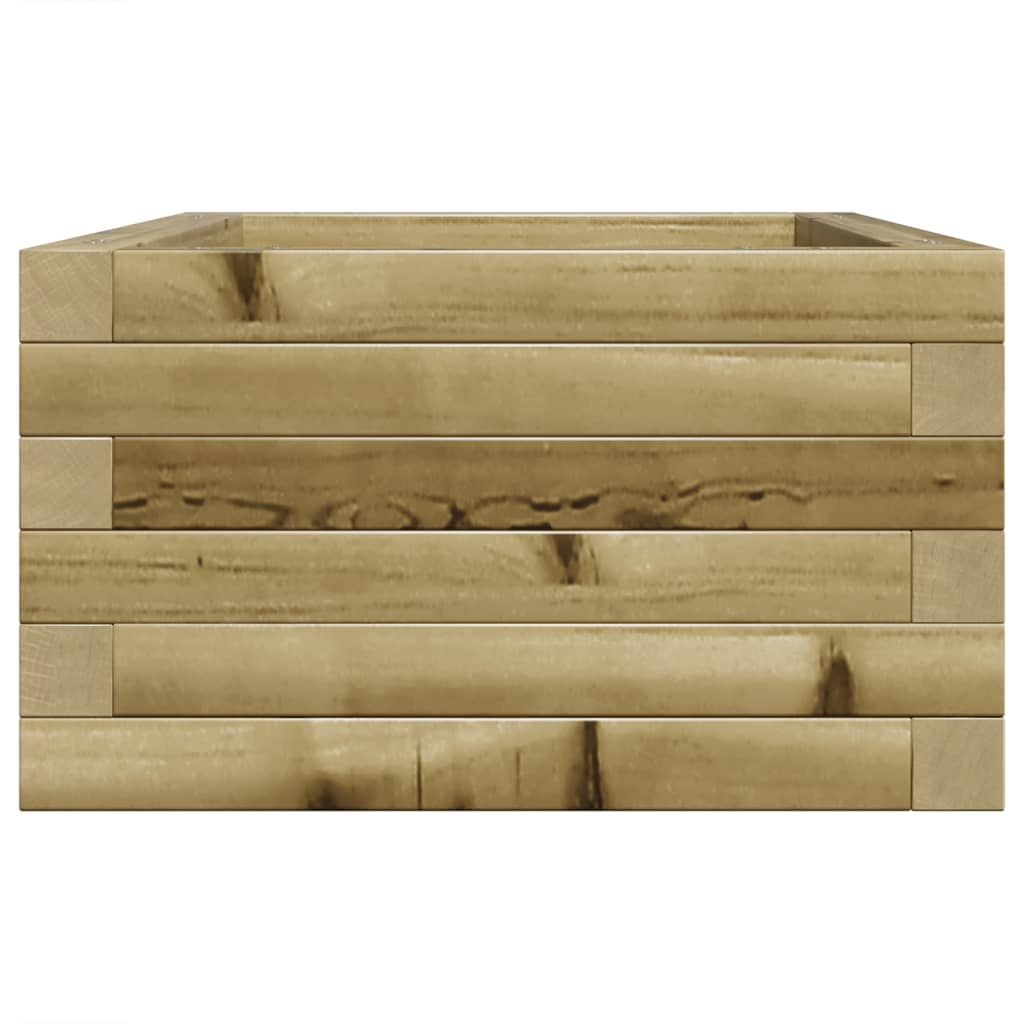Fioriera da Giardino 70x40x23 cm in Legno di Pino Impregnato