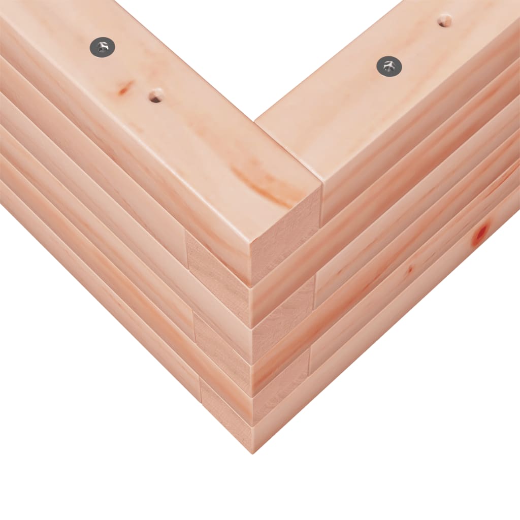 Fioriera da Giardino 90x40x23 cm in Legno Massello di Douglas