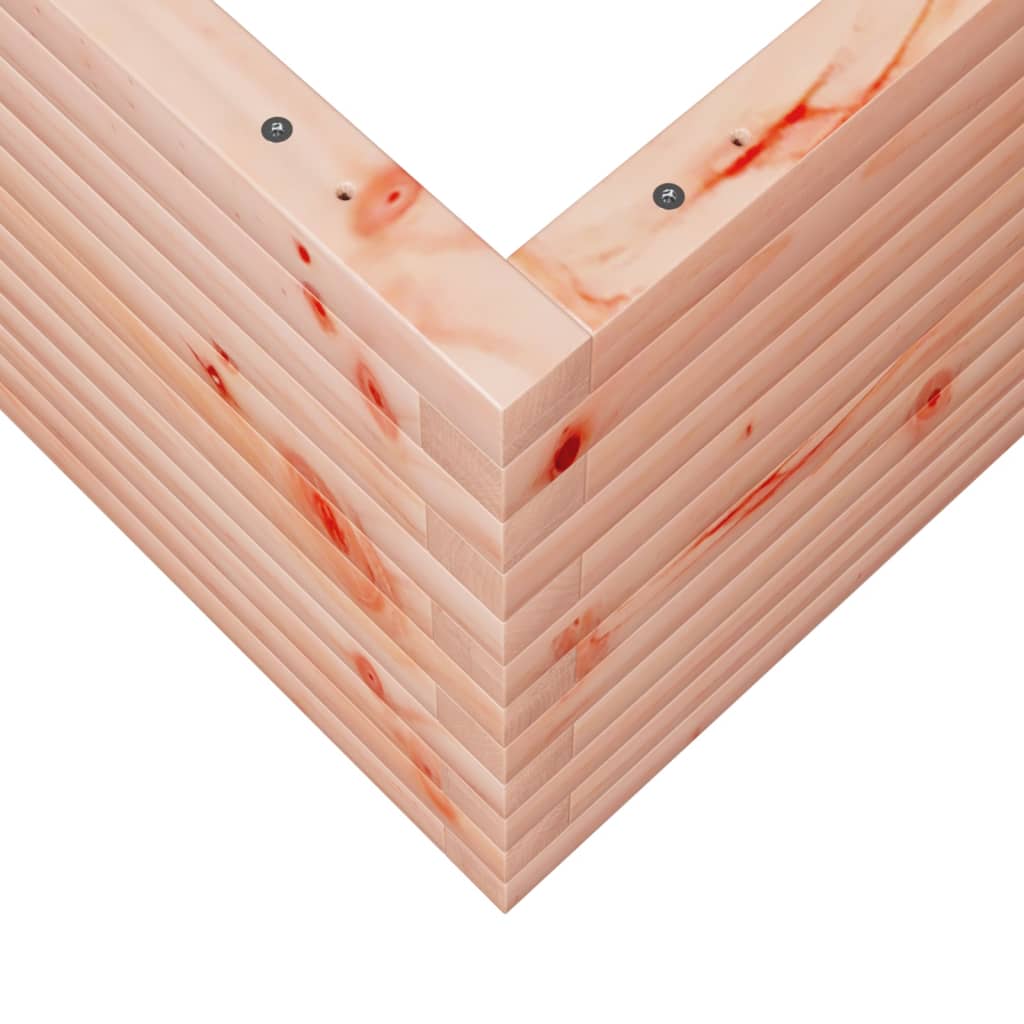 Fioriera da Giardino 50x50x45,5 cm in Legno Massello di Douglas