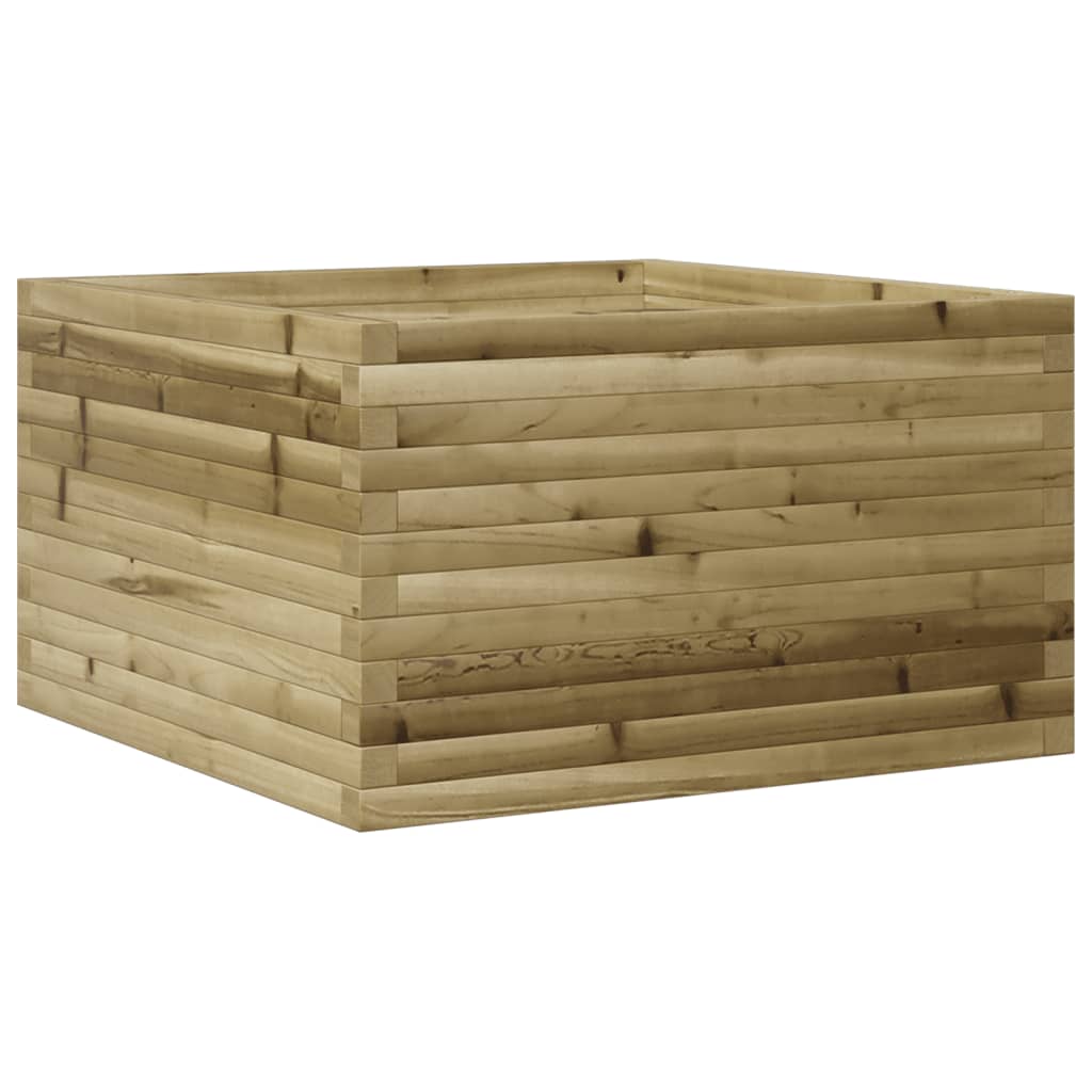 Fioriera da Giardino 80x80x45,5 cm in Legno di Pino Impregnato