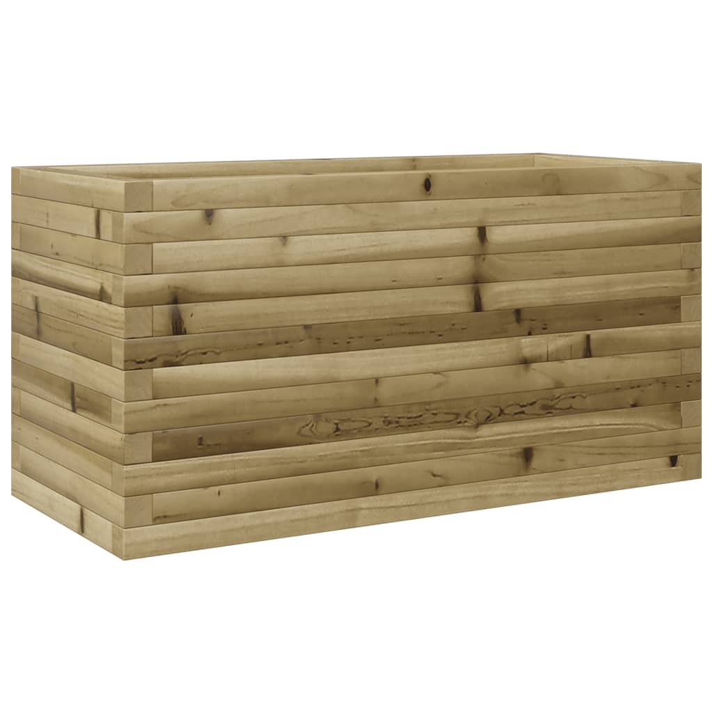 Fioriera da Giardino 90x40x45,5 cm in Legno di Pino Impregnato