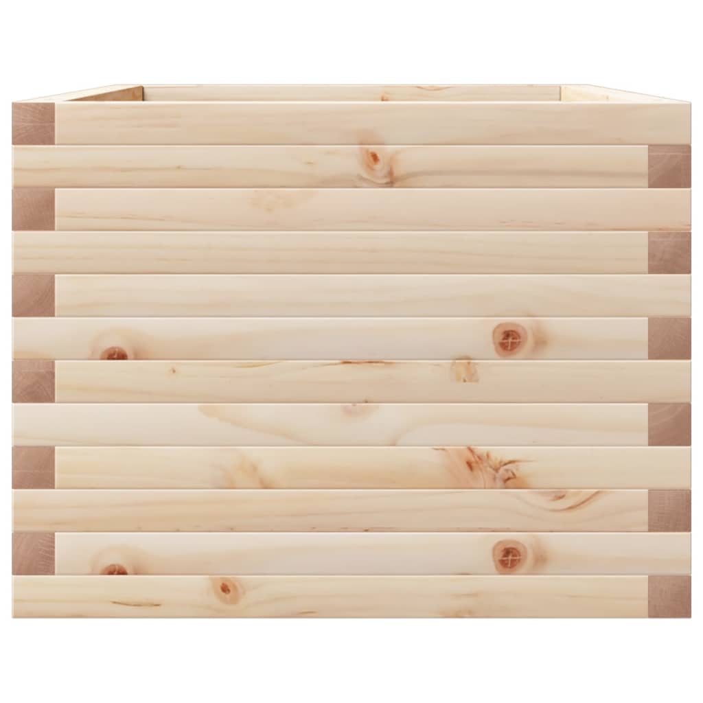 Fioriera da Giardino 110x60x45,5 cm in Legno Massello di Pino