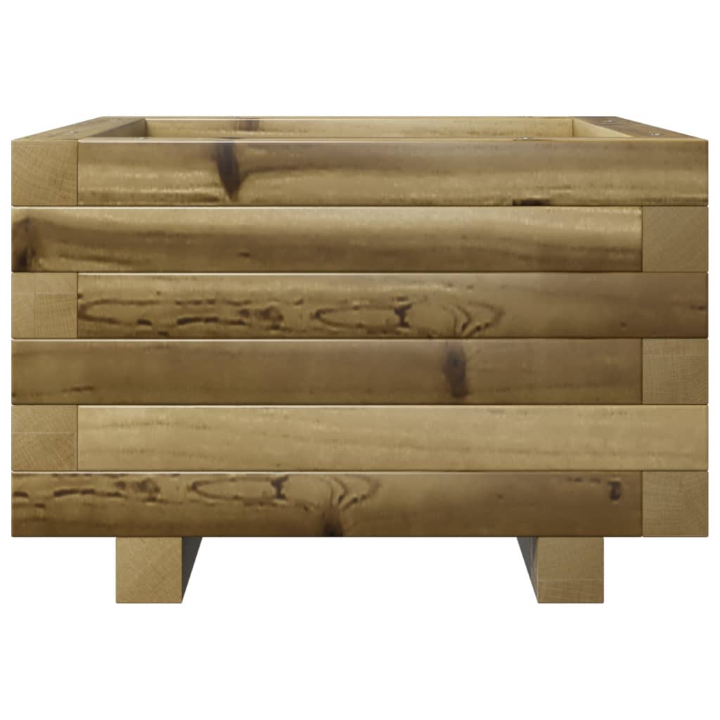 Fioriera da Giardino 40x40x26,5 cm in Legno di Pino Impregnato