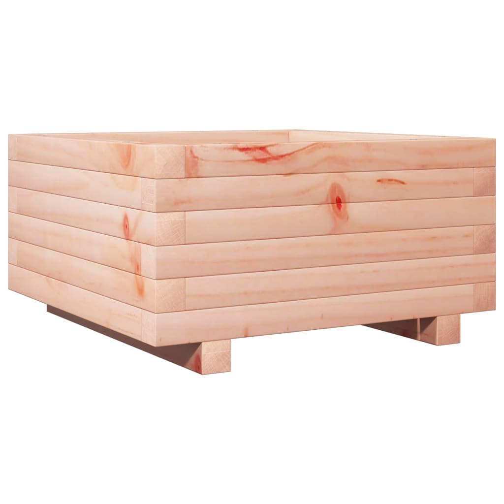 Fioriera da Giardino 50x50x26,5 cm in Legno Massello di Douglas