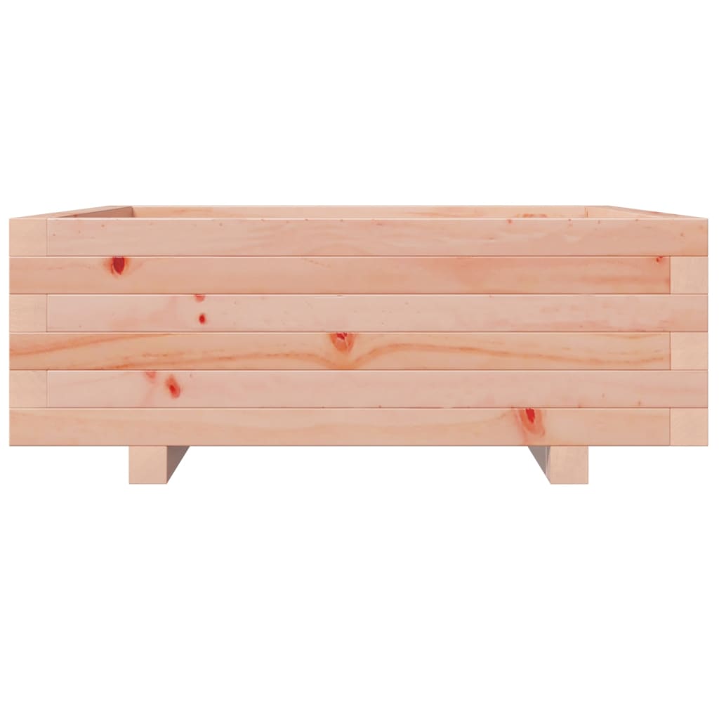 Fioriera da Giardino 70x70x26,5 cm in Legno Massello di Douglas