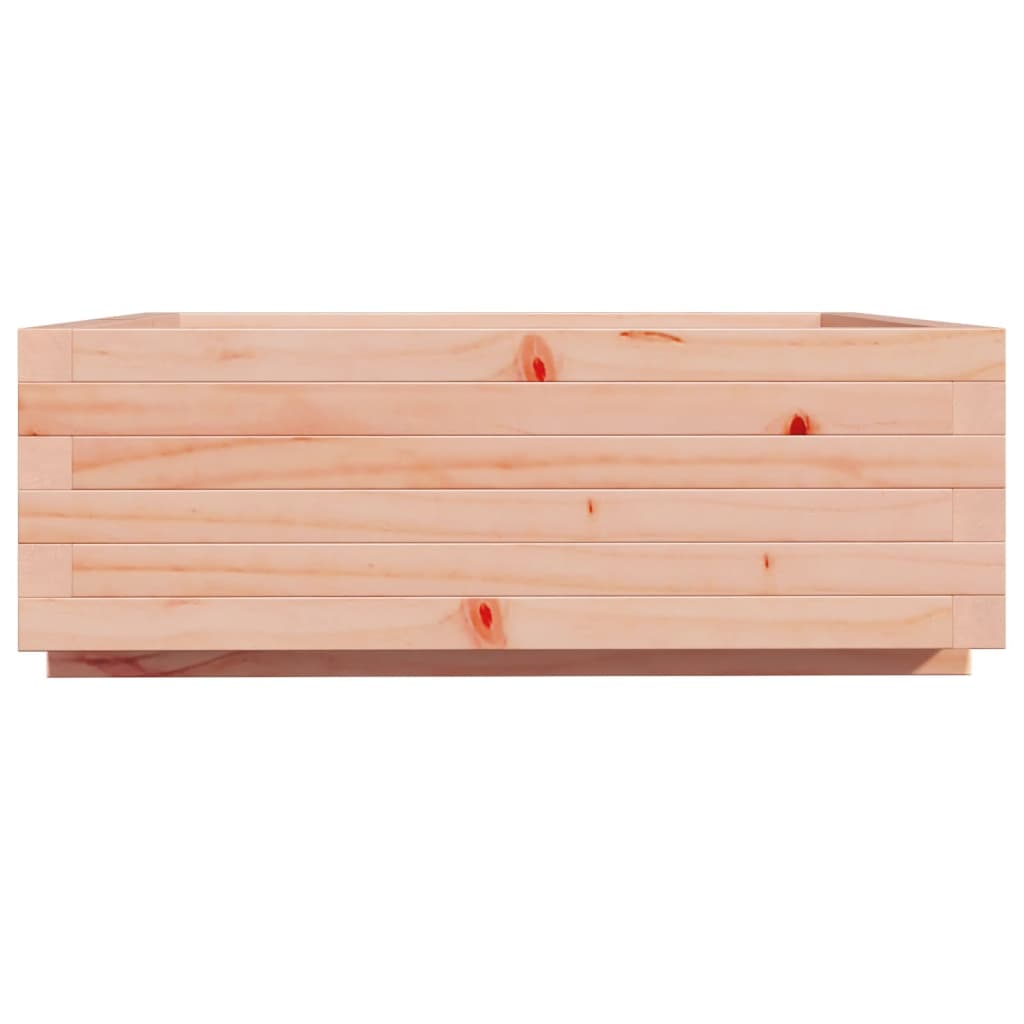 Fioriera da Giardino 70x70x26,5 cm in Legno Massello di Douglas