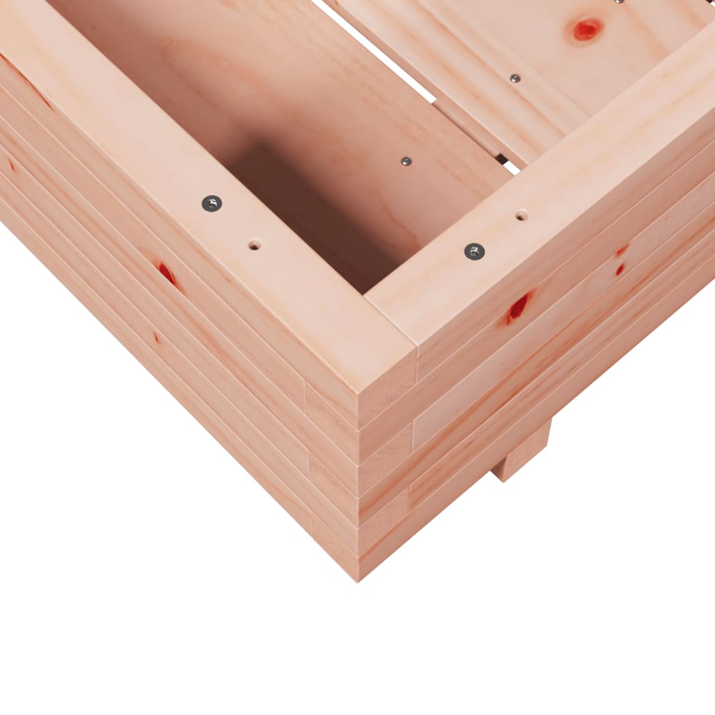 Fioriera da Giardino 70x70x26,5 cm in Legno Massello di Douglas