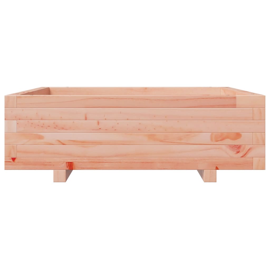 Fioriera da Giardino 80x80x26,5 cm in Legno Massello di Douglas