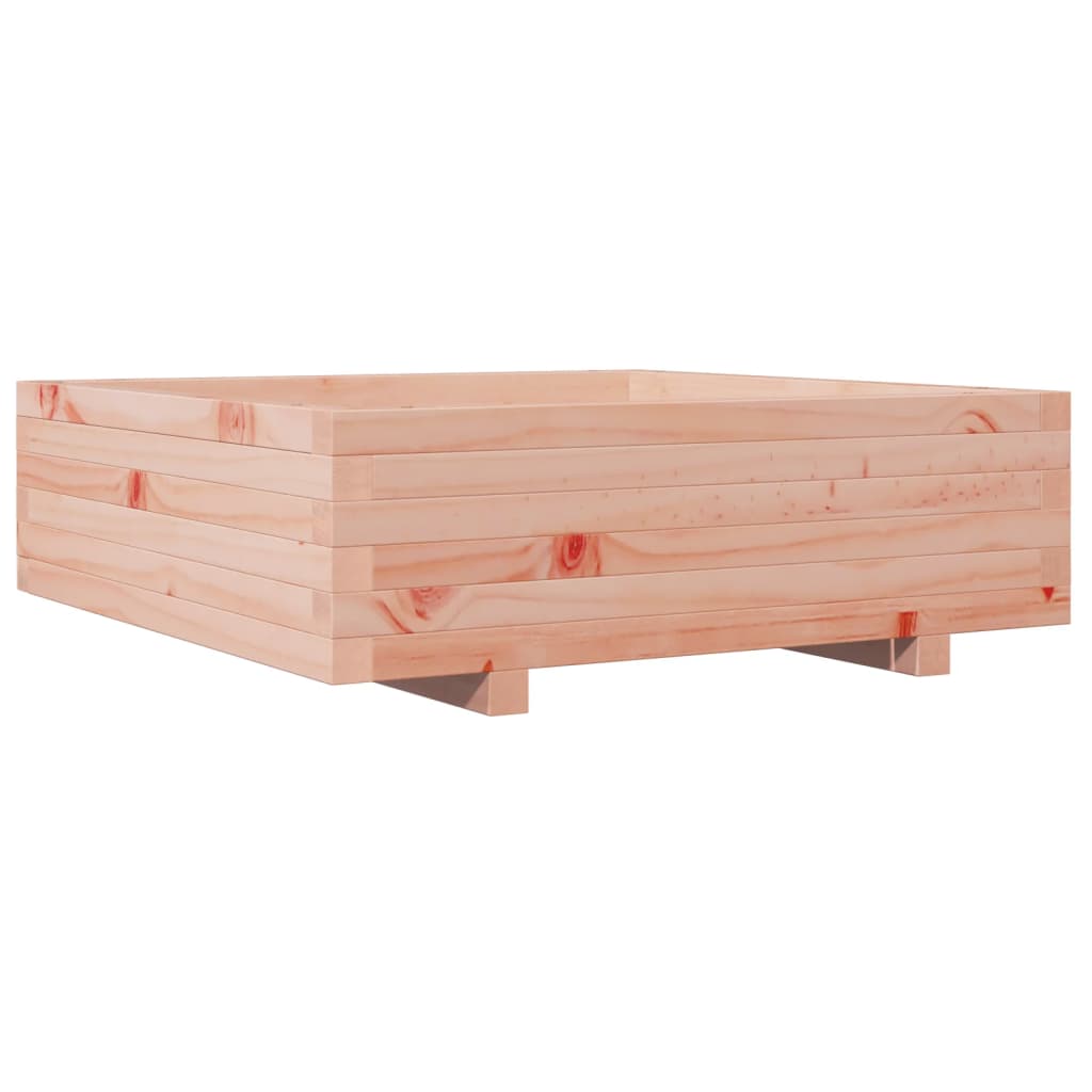 Fioriera da Giardino 80x80x26,5 cm in Legno Massello di Douglas