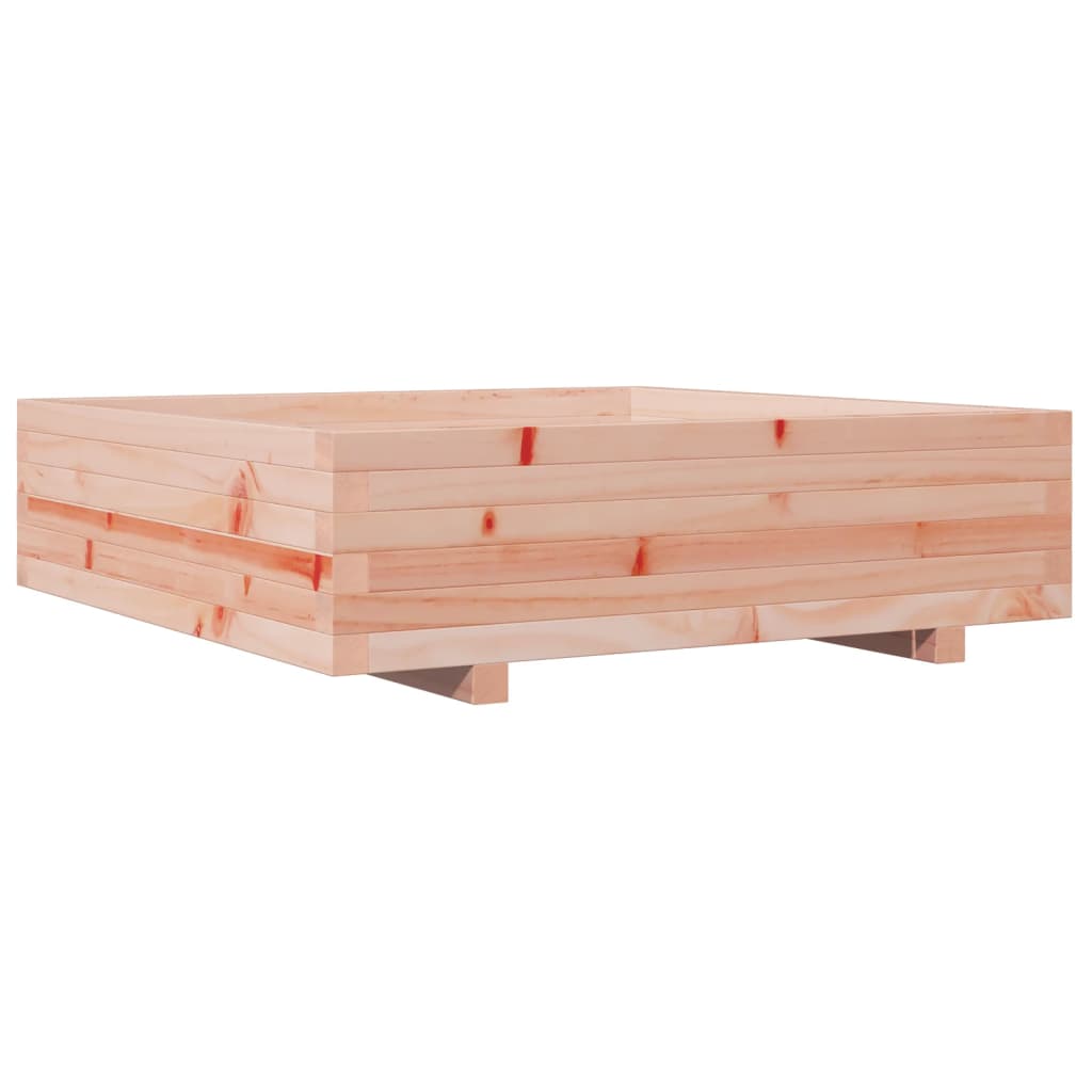 Fioriera da Giardino 90x90x26,5 cm in Legno Massello di Douglas