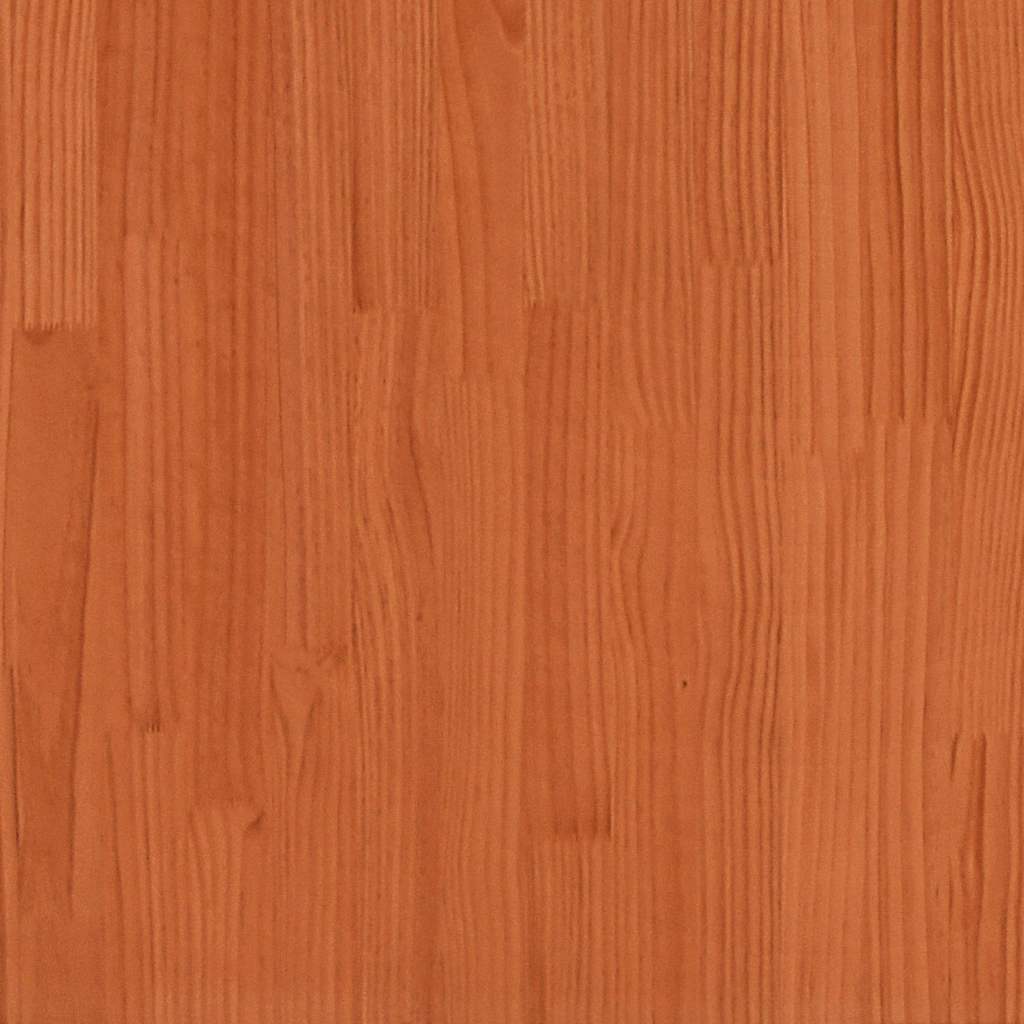 Fioriera Giardino Marrone Cera 110x40x26,5 cm in Legno di Pino