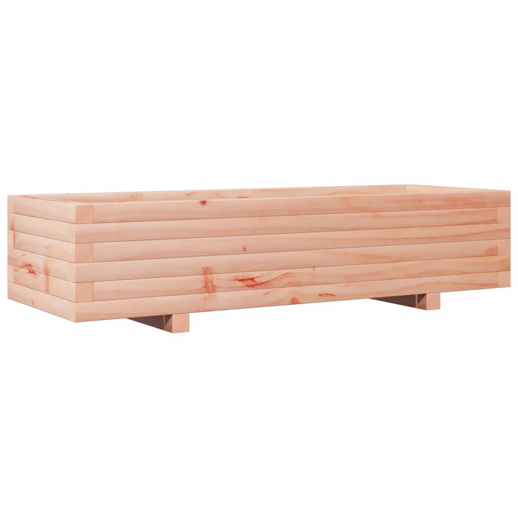 Fioriera da Giardino 110x40x26,5cm in Legno Massello di Douglas