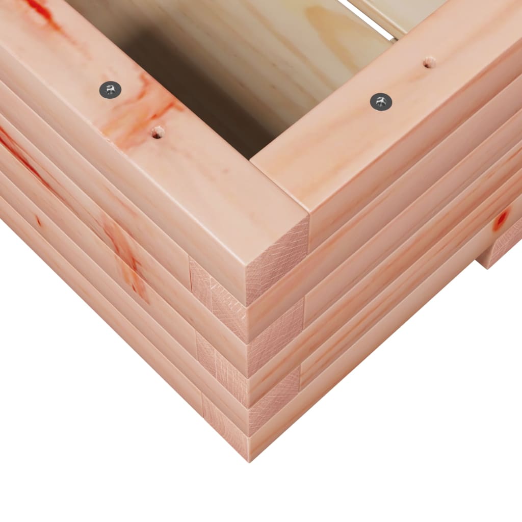 Fioriera da Giardino 110x60x26,5 cm Legno Massello di Douglas