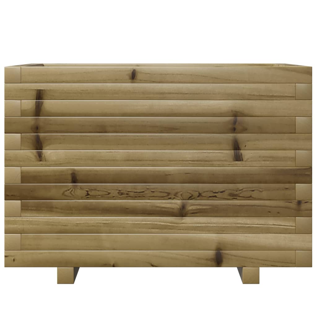 Fioriera da Giardino 70x40x49,5 cm in Legno di Pino Impregnato