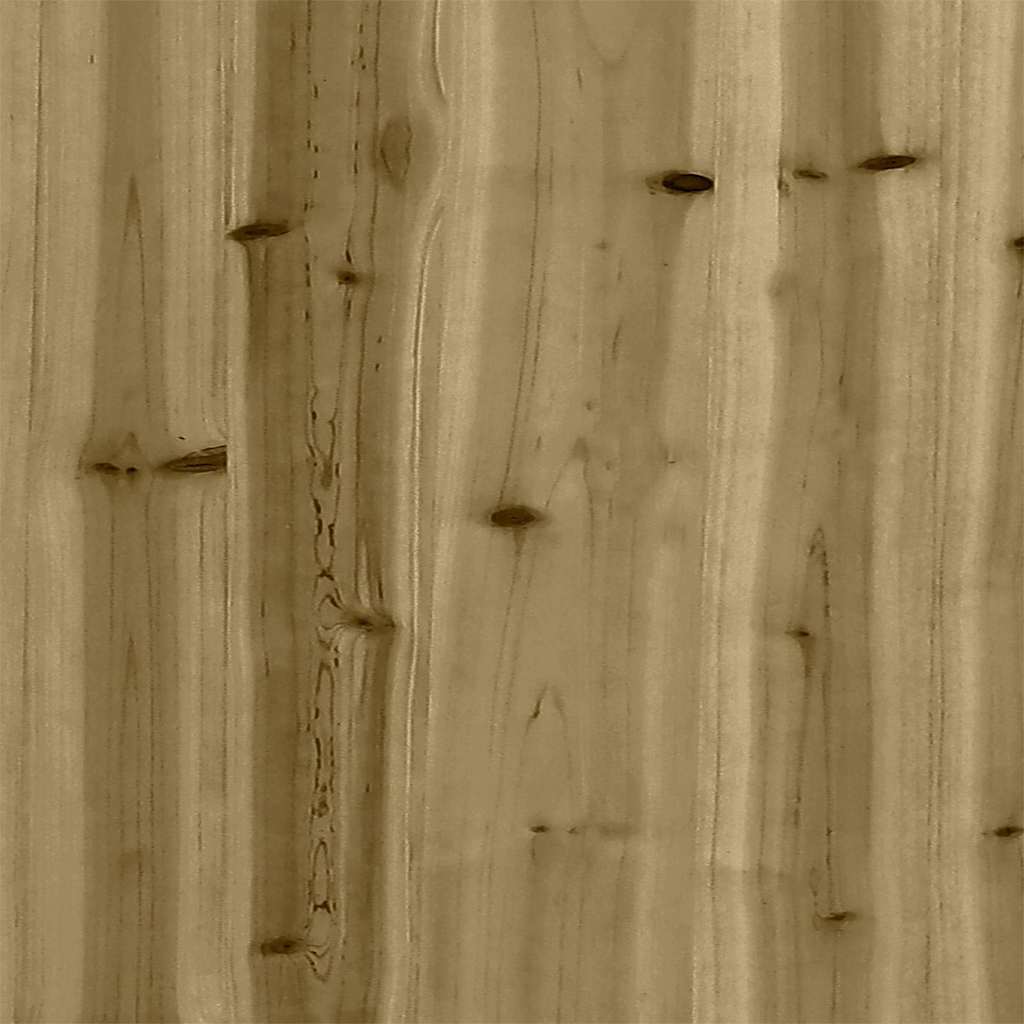 Fioriera da Giardino 90x40x49,5 cm in Legno di Pino Impregnato