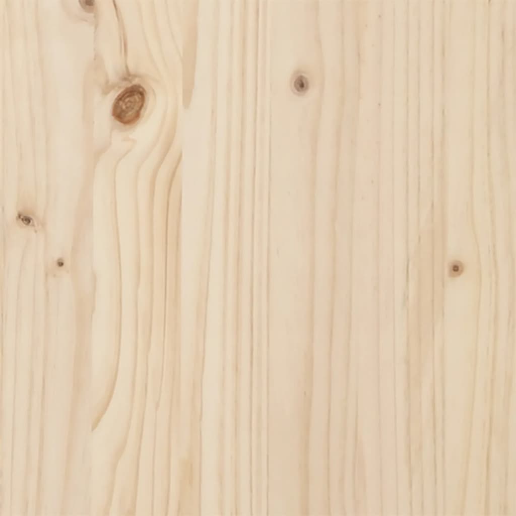 Fioriera da Giardino 110x40x49,5 cm in Legno Massello di Pino