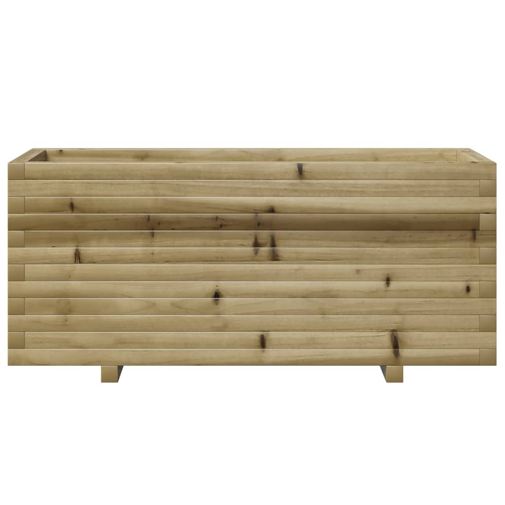 Fioriera da Giardino 110x40x49,5 cm in Legno di Pino Impregnato