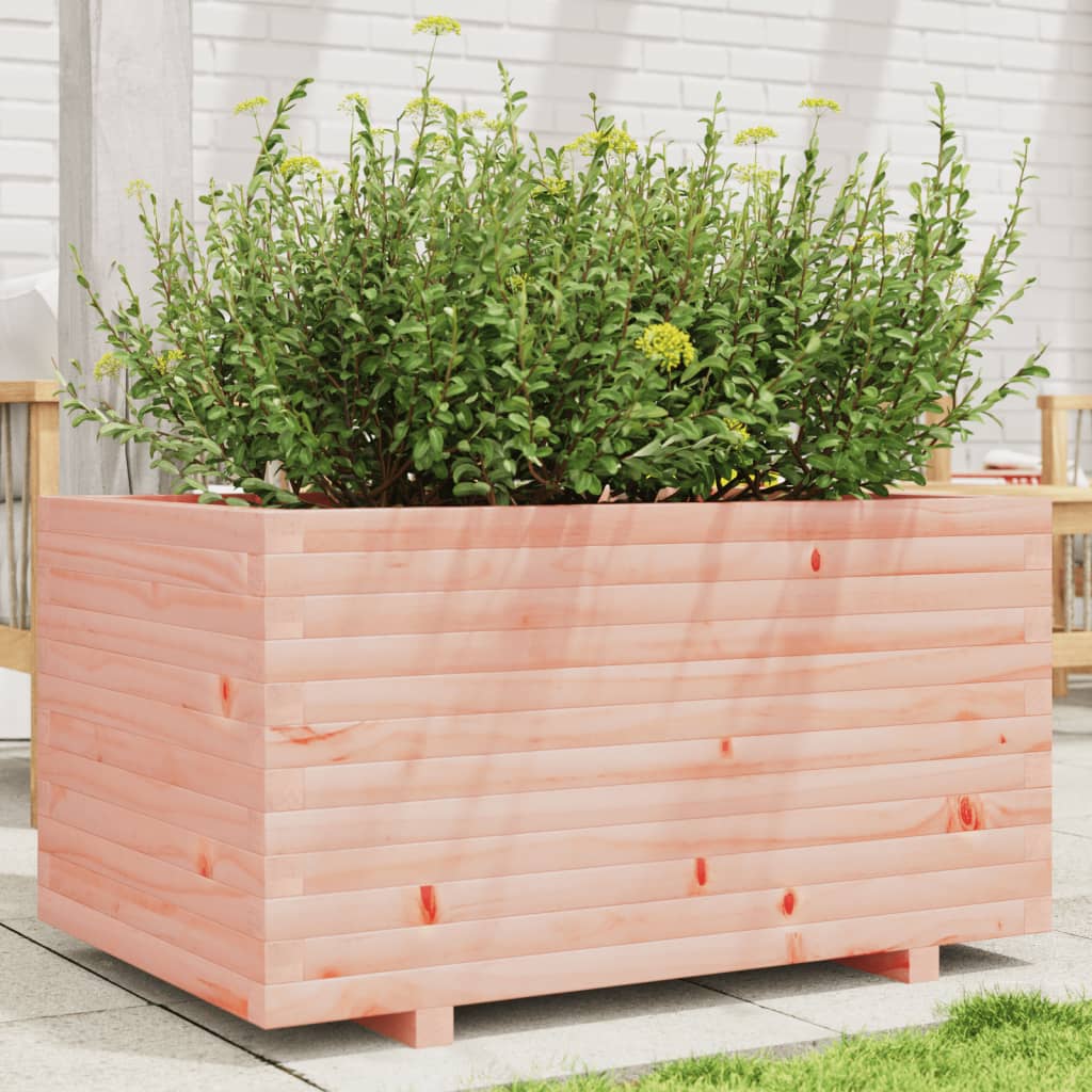 Fioriera da Giardino 90x60x49,5 cm in Legno Massello di Douglas