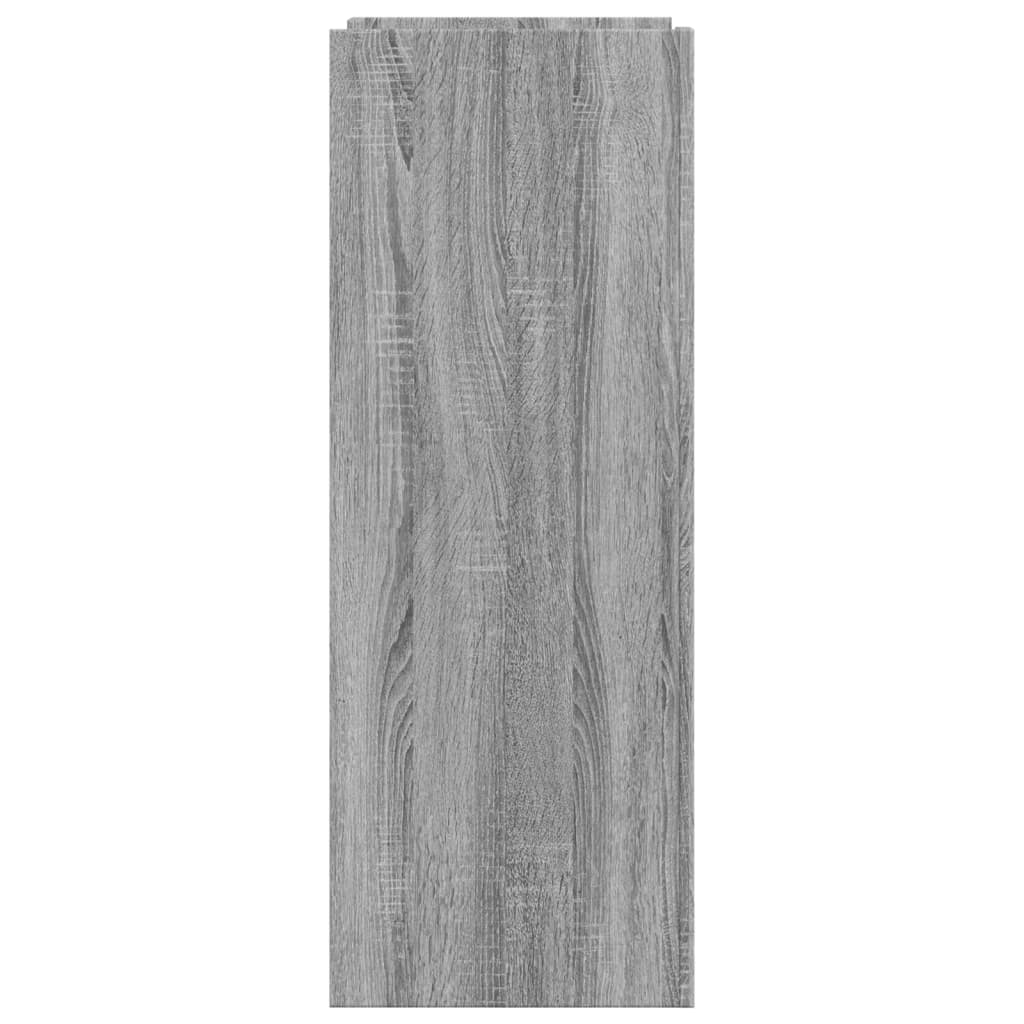 Scarpiera Grigio Sonoma 74,5x37,5x100 cm in Legno Multistrato