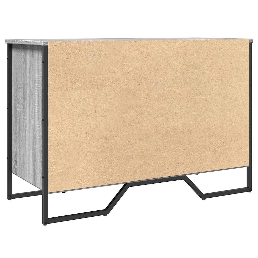 Scarpiera Grigio Sonoma 90x38x61,5 cm in Truciolato