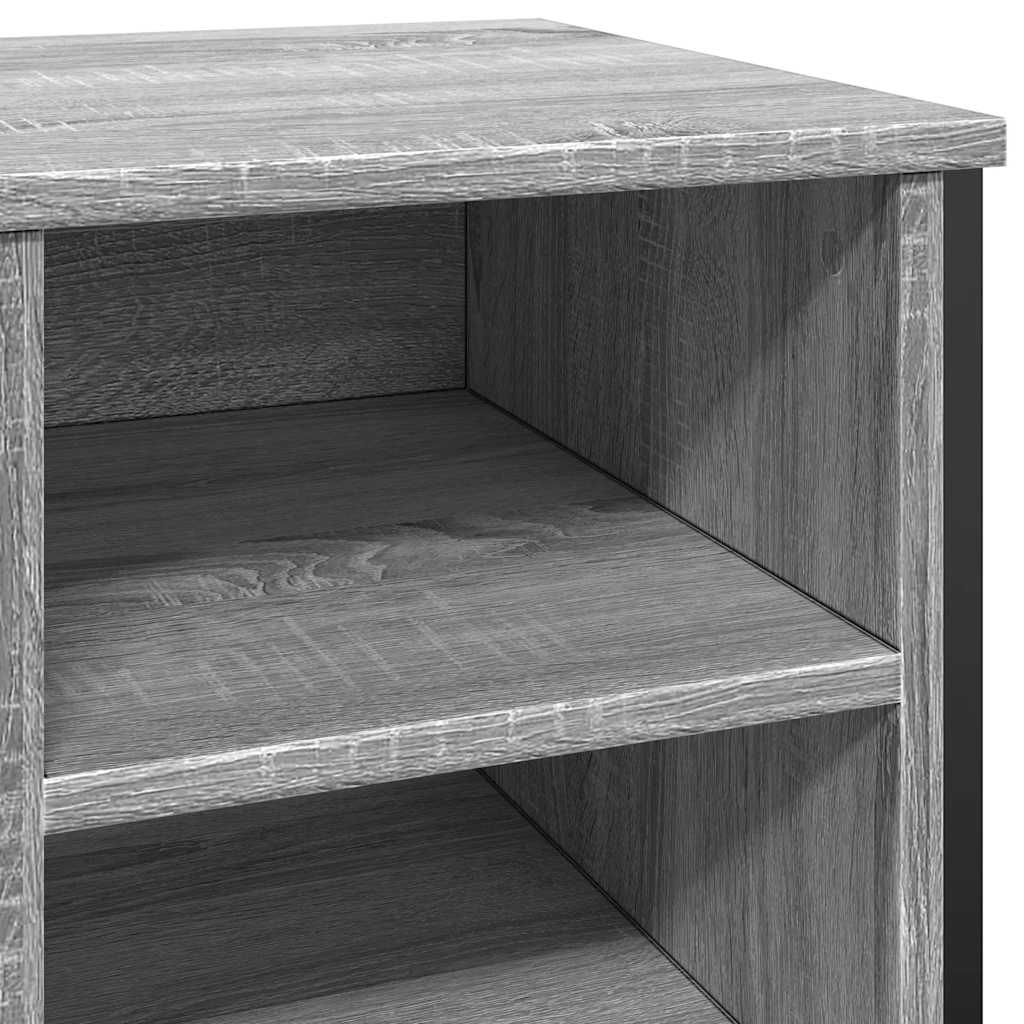 Scarpiera Grigio Sonoma 90x38x61,5 cm in Truciolato