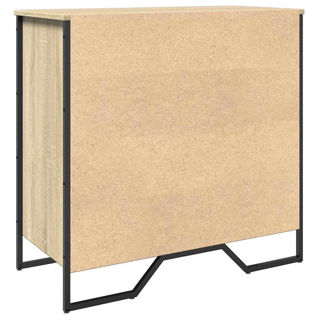 Scarpiera Rovere Sonoma 80x38x78 cm in Truciolato